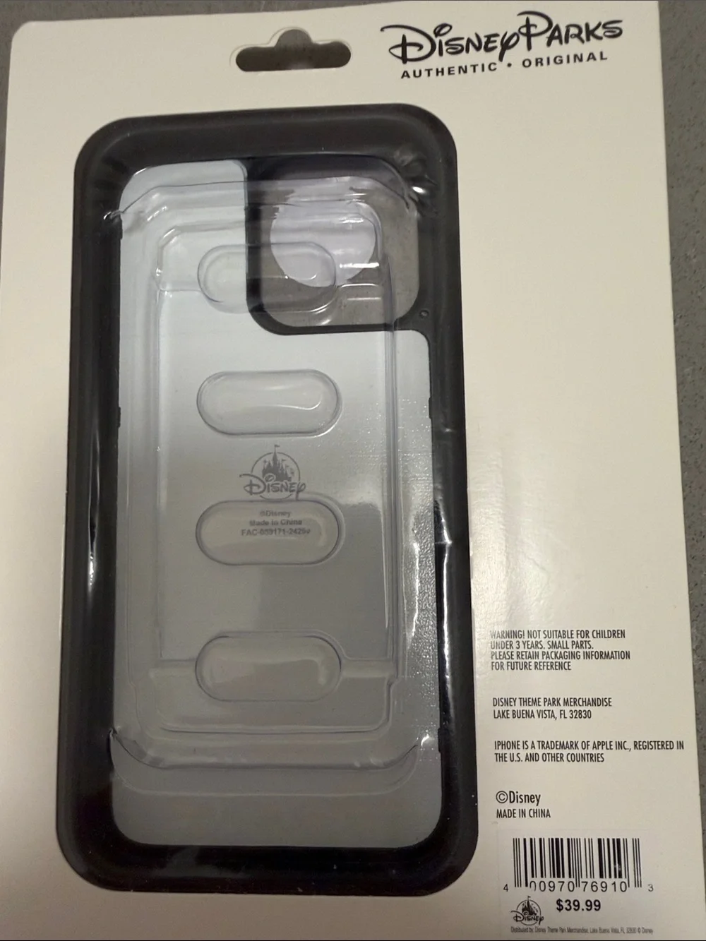 WDW Park Exclusive 50th Anniversary iPhone 14/15 Pro Max Protective Case